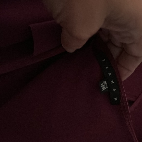 Tianna berry colored dress with matching jacket. - Picture 2 of 2